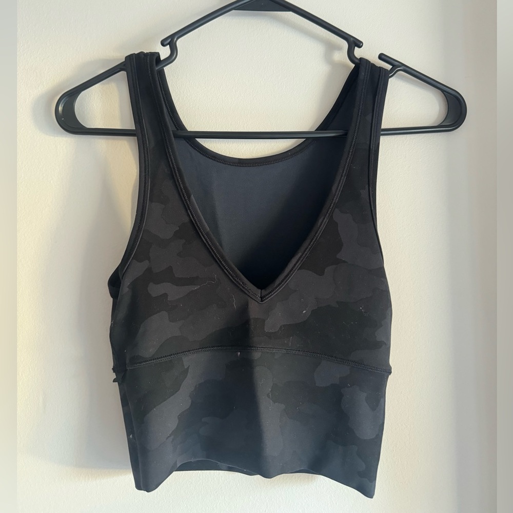 lululemon everlux camo power pivot crop